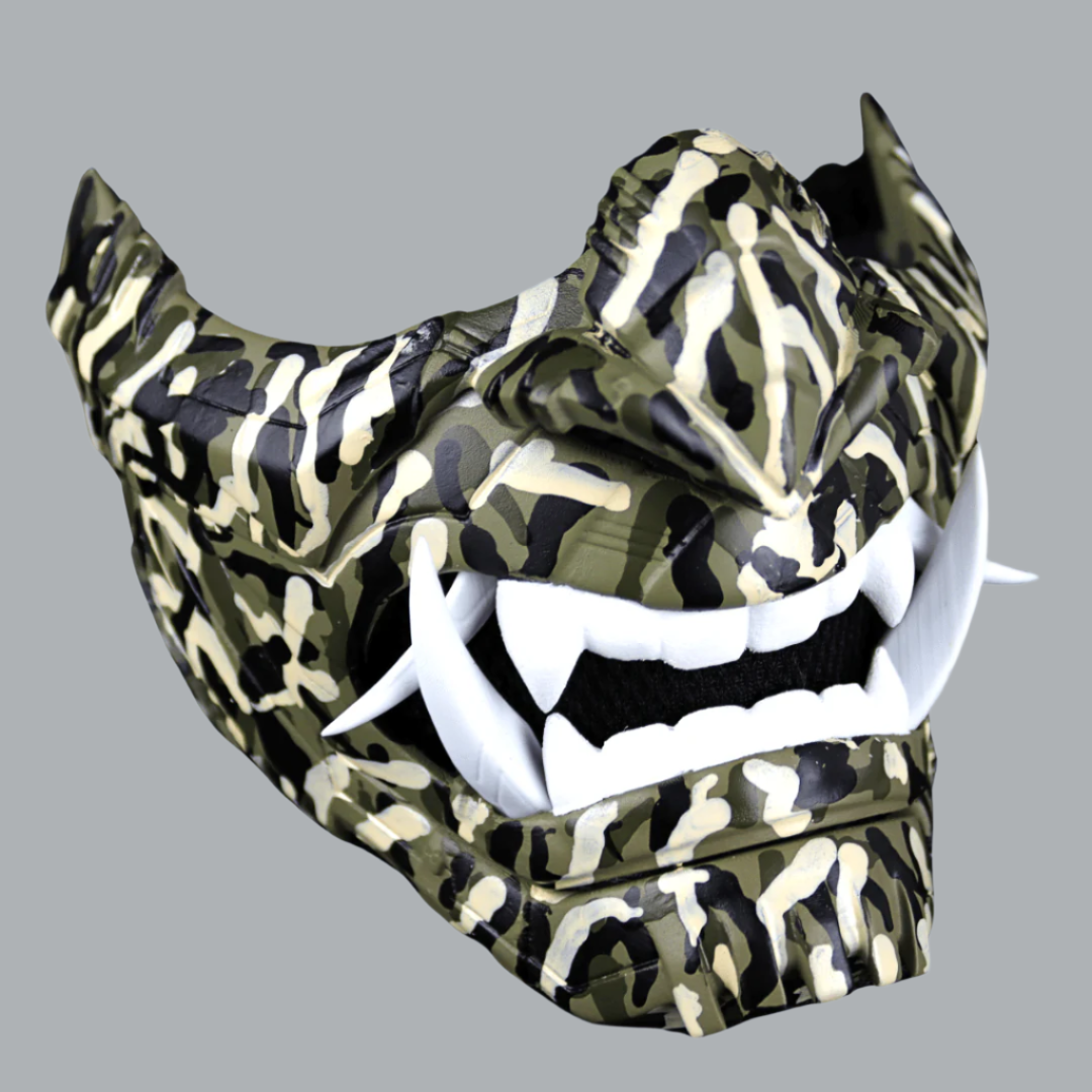 Space Armory Cyber Oni Mask Camouflage
